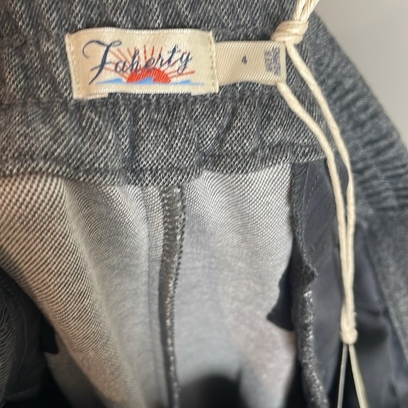 Faherty | Women’s Dream Flannel Pleated Trousers Size 4 NWT - Picture 6 of 8